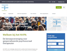 Tablet Screenshot of nvpa.org